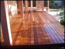 spotted gum decking