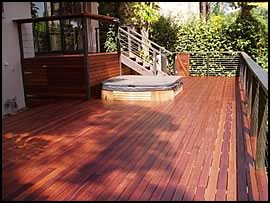 spotted gum decking